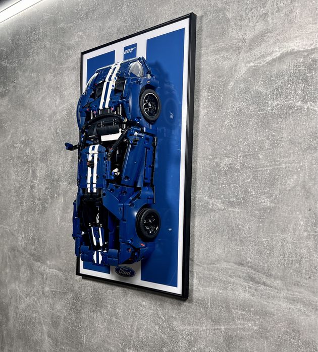 Арт Тримач Рамка на Стіну LEGO Technic Ford GT 42154 Лего Форд Технік