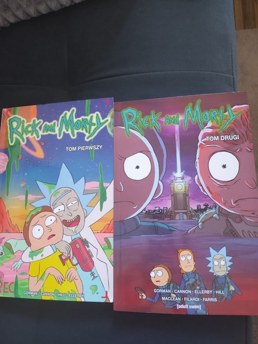 Komiks Rick and Morty dwa tomy