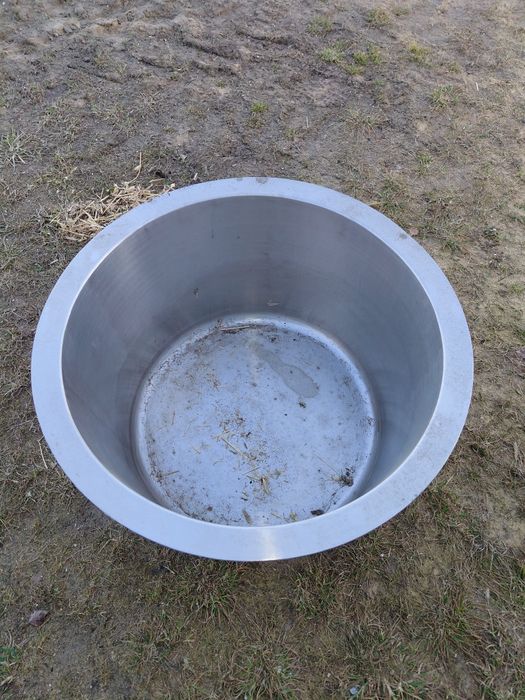 Kocioł z blachy nierdzewnej