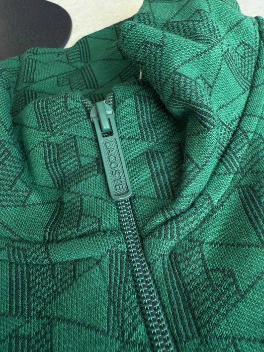 Чоловічий Спортивний костюм Lacoste Monogram green