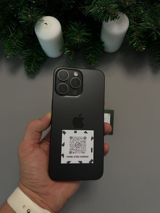 iPhone 15 Pro Max,256GB,Black!Гарантия!Магазин!