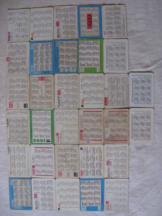 Советские переливные и объёмные календарики, есть ОБМЕН