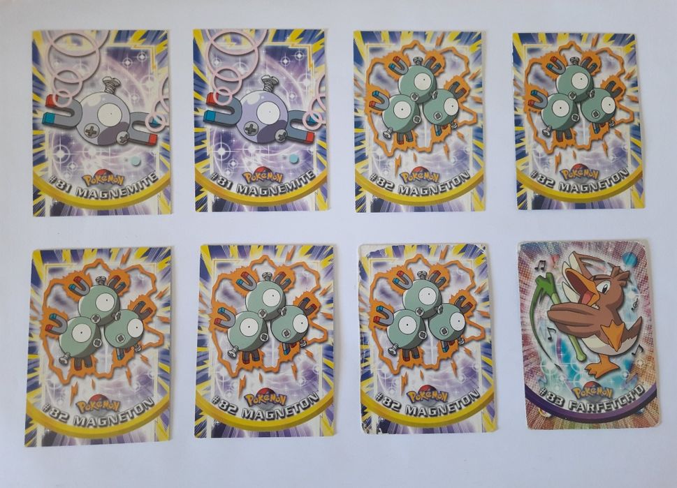 Cartas pokemon topps series 2 - anuncio 1/2 - venda à unid