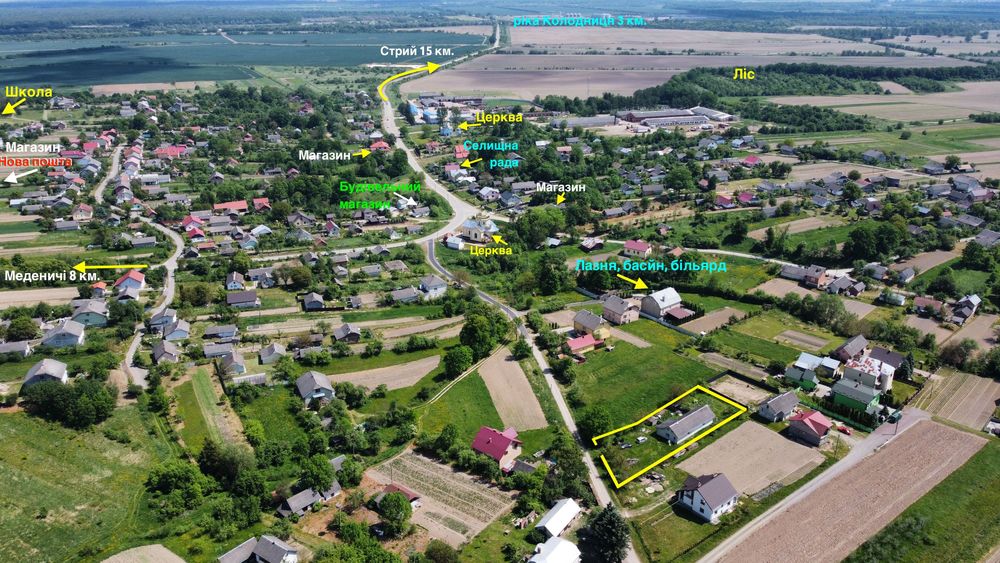 Продається готовий цегляний будинок з ремонтом неподалік Стрия (15км)