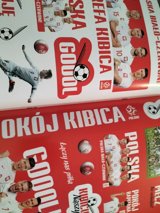 Malowanka i naklejki z piłkarzami