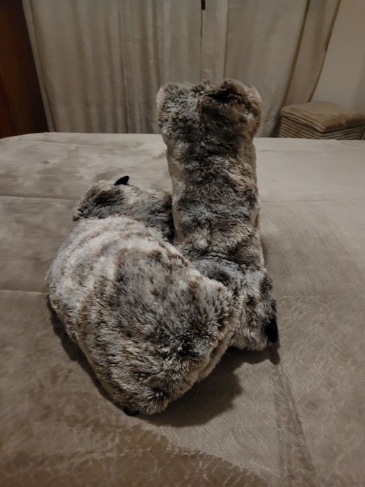 Pantufas altas Natura