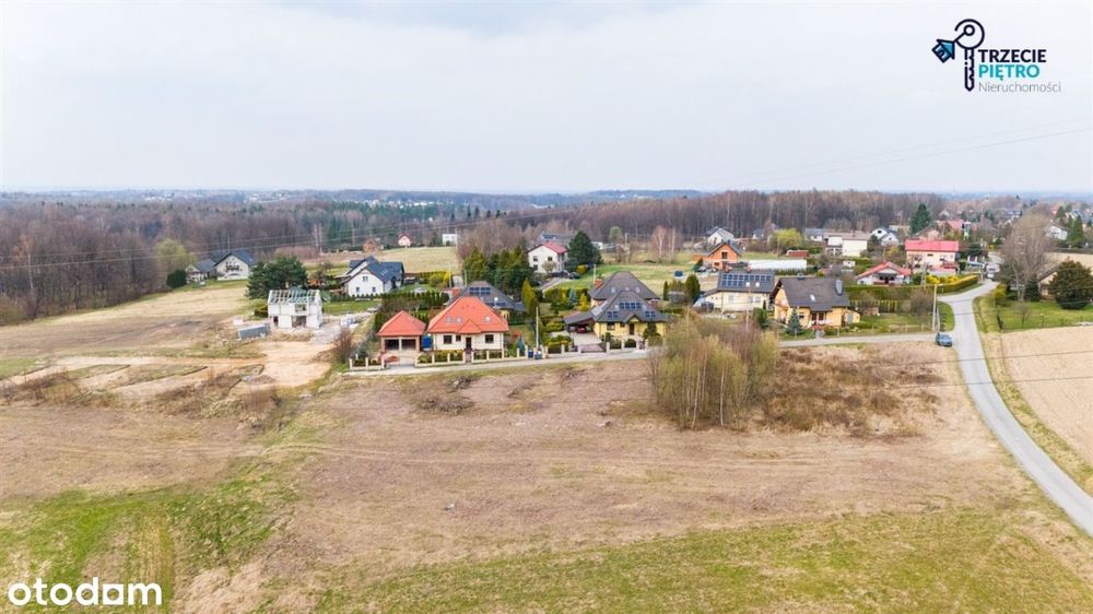 Działka w spokojnej okolicy - Hałcnów