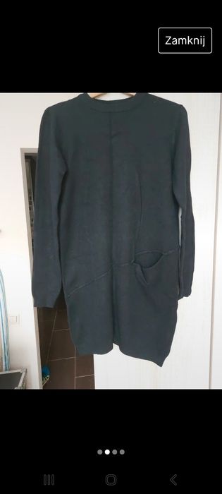 Sweterek ciepły czarny