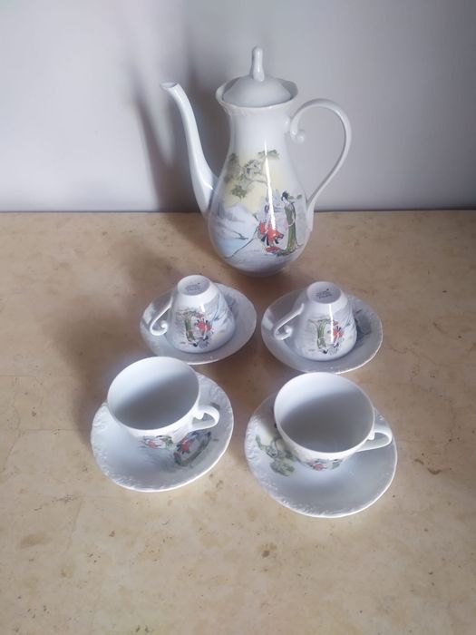 Conjunto de chá de Porcelana