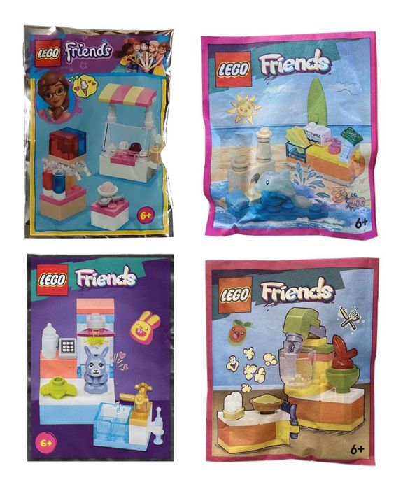 LEGO Friends zestaw foilpack 4szt. - F07