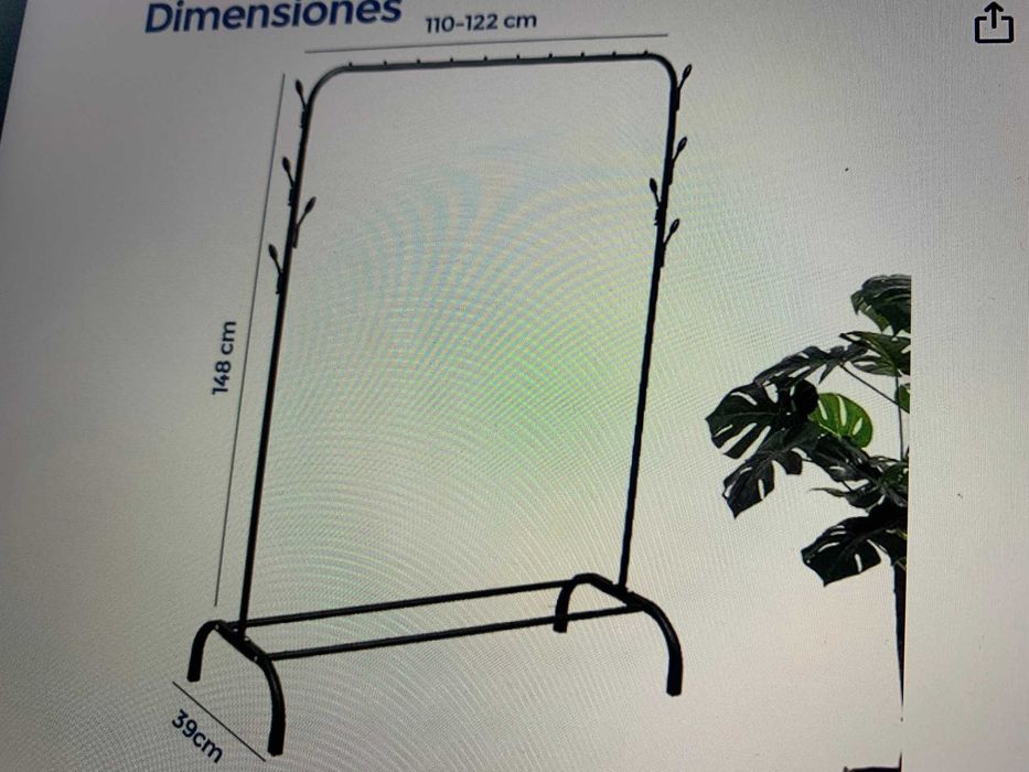 Cabide dobravel    1x usado     quase novo