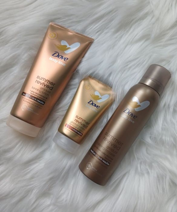 Набір автозасмаги Summer Revived від Dove