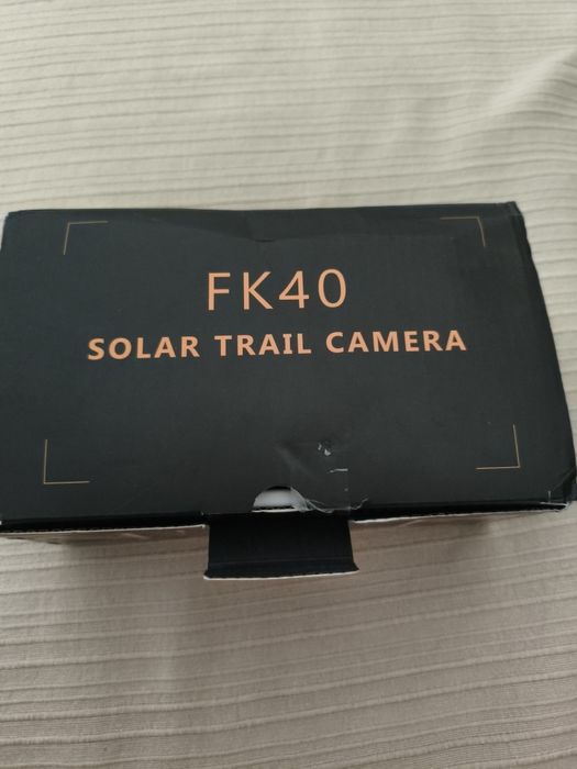 Câmera de caça/trail com painel solar