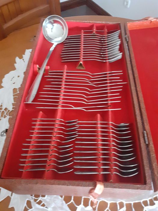 Vendo faqueiro em aço inox