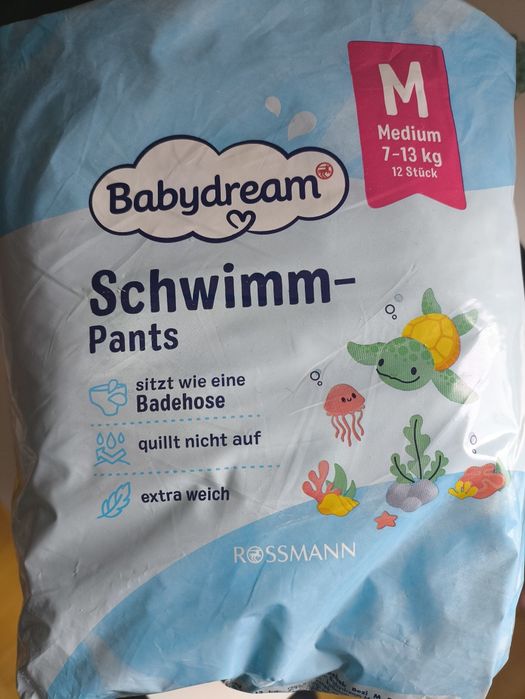 Pampersy do wody Babydream