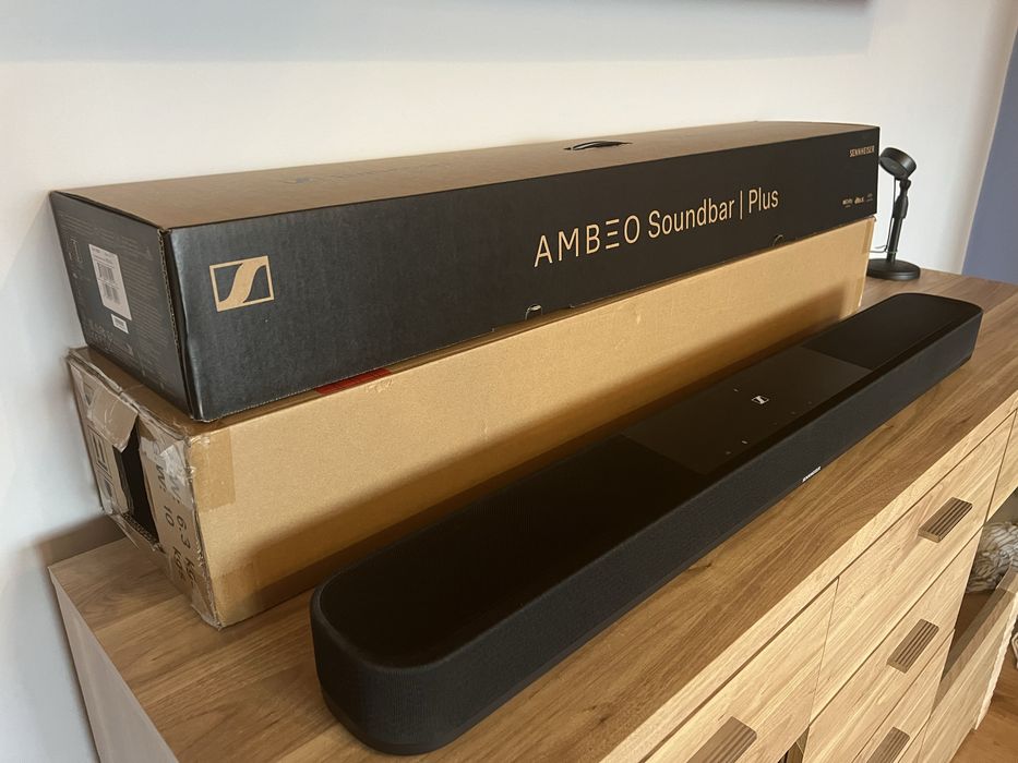 Sennheiser Ambeo Plus - jak nowy, gwarancja do grudnia 2027