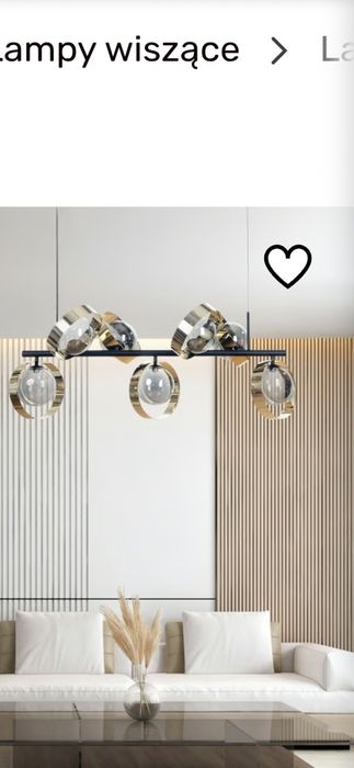Lampa Nicea do salonu lub kuchni