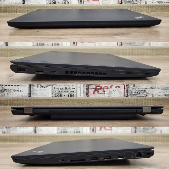 Тонкий Lenovo ThinkPad T570 i7-6600U 8/128GB дві батареї! Для роботи