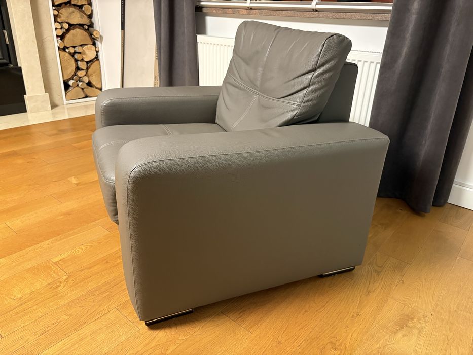 Kanapa - rozkładany narożnik i fotel