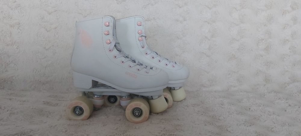 Wrotki figurowe Oxelo Quad 100, rozm. 35