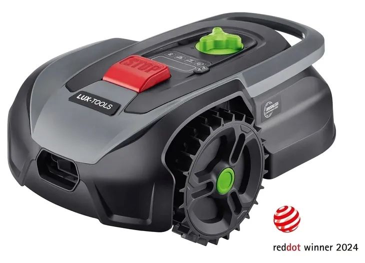 Robot koszący Lux tools na gwarancji kosiarka automatyczna do 300 m2