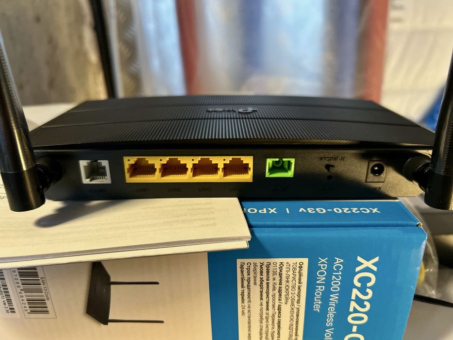 GPON Маршрутизатор TP-Link XC220-G3v