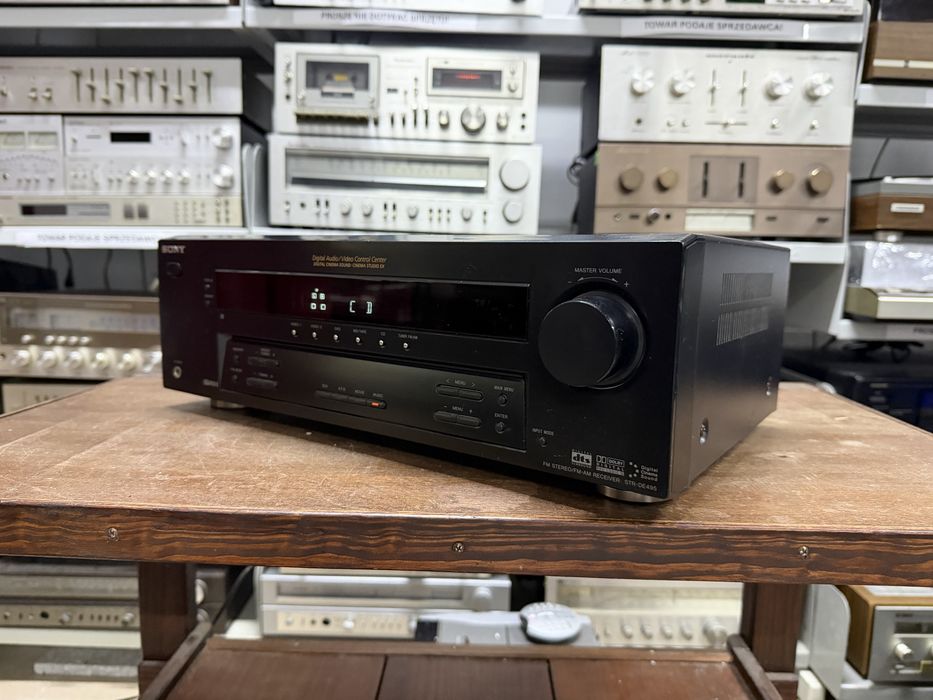 ‼️ Sony STR-DE495 – Amplituner Kina Domowego 5.1 z Dekoderami Dolby Digital/DTS i Wejściami Cyfrowymi | Audio Room
