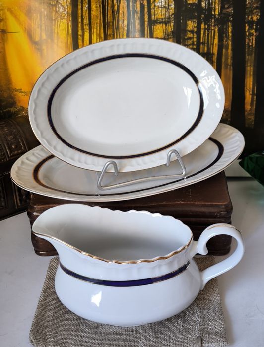 Serwis obiadowy Bogucice piękna stara porcelana