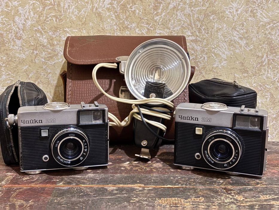 Плівковий Фотоапарат періоду ссср.,*Чайка 2,Смена 35.,Київ 30м.,Вега 2