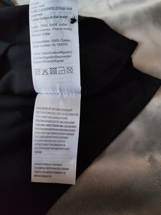 Koszulka Polo męska Karl Lagerfeld czarna nowa