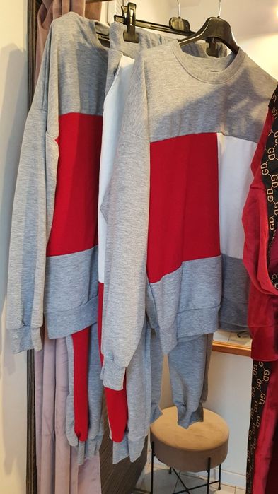 Bawełniany letni dres, styl Tommy H.