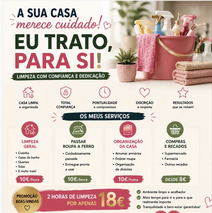 Precisa de ajuda com a casa ?