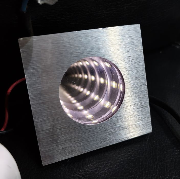 Halogen, lampka, oprawka LED super efekt głębi