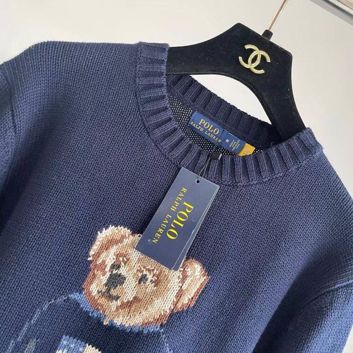 Sweter RL Miś! Bear New model! Premium od ręki! XS S M L