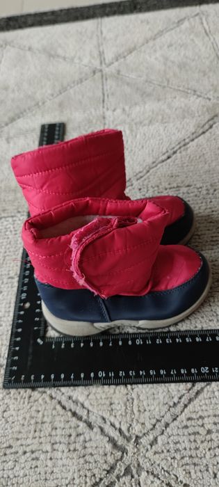 Buty zimowe śniegowce 18 cm, wkładka ok.16