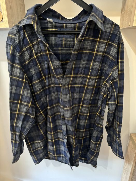 Męska koszula w kratkę 3xl