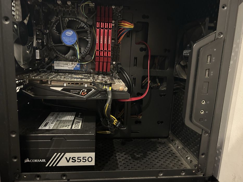 PC Gaming i3 9100f Rx 570 8GB 16Gb ram DDR4 SSD m.2 500gb