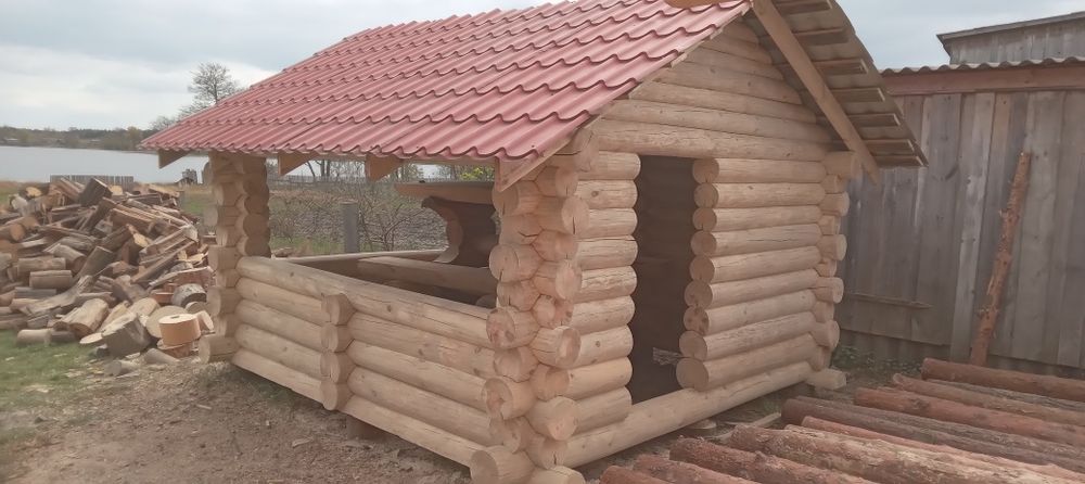 Продам альтанку, беседку, з дикокого зрубу.