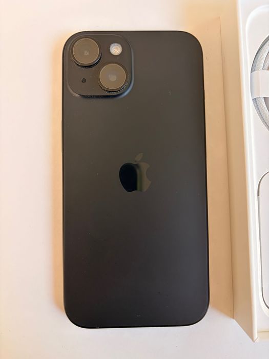 iPhone 15 128 GB Black | Bateria 86% | Stan idealny