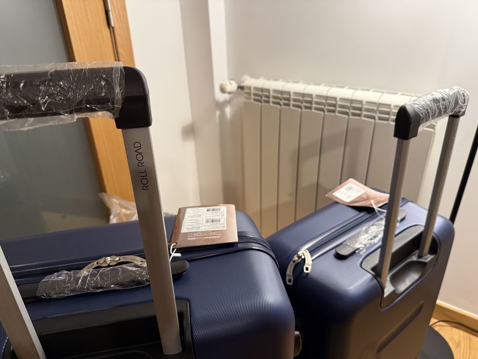 Conjunto 3 malas de viagem novas a estrear - 55, 65 e 75cm - Roll Road