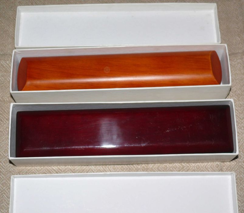 2 шт. Футляр Ювелирный Натуральное Дерево Киевский Ювелирный Завод КЮЗ