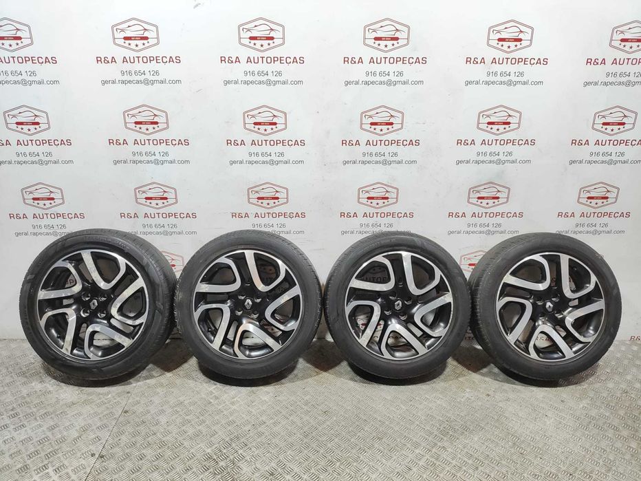 Conjunto Jantes R17 Renault Captur MK1 J87 2013 a 2019 Original