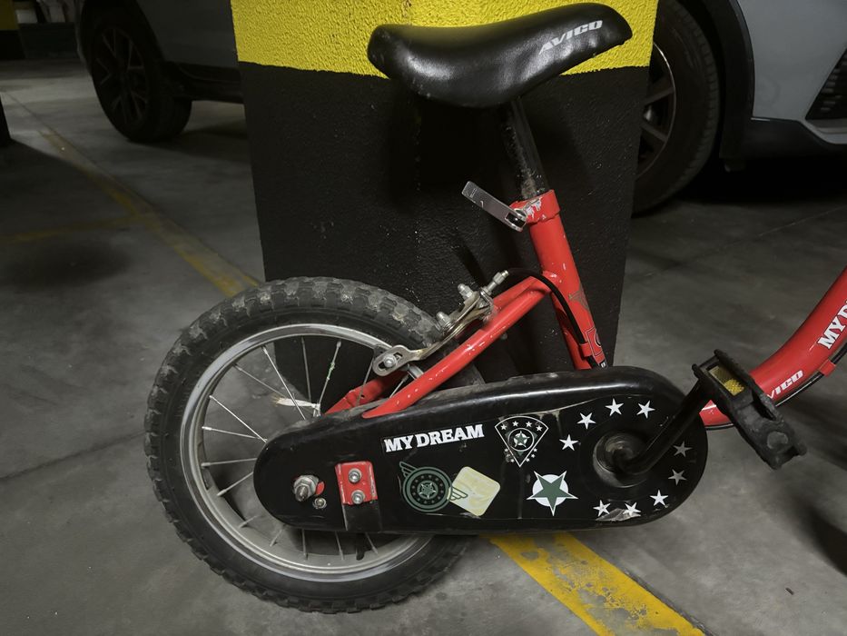 Bicicleta criança roda 14