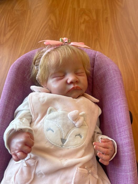 Bebe reborn corpo de pano 55cm