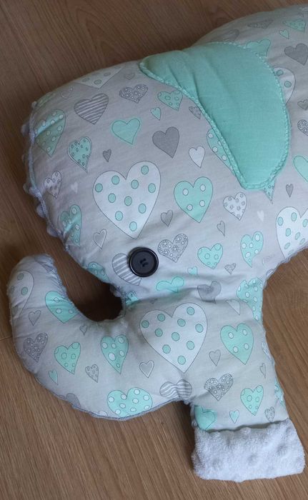 Rogal Poduszka do karmienia piersią Słoń Serca