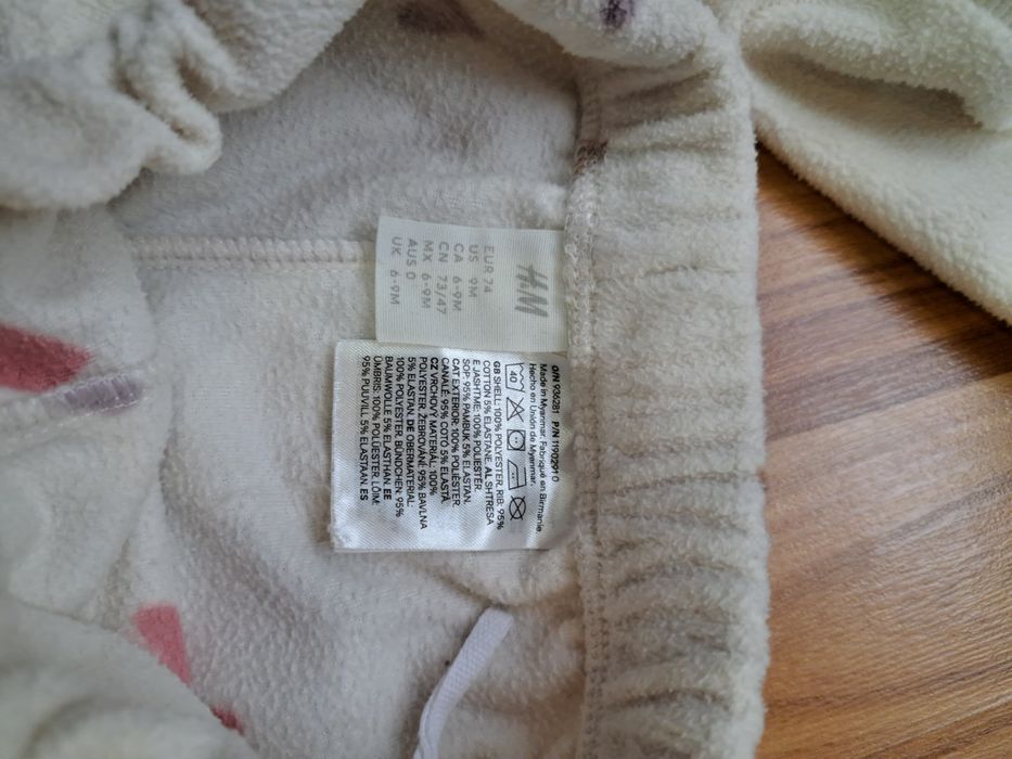 Флісовий костюм на дівчинку hm