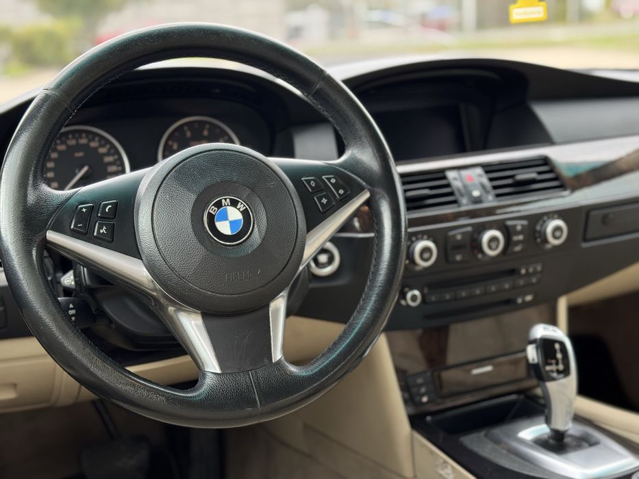 Bmw e60~2.5benz~Automat~Polift~Full Opcja~Head Up~Komforty~Maszaze~Tyl naped~