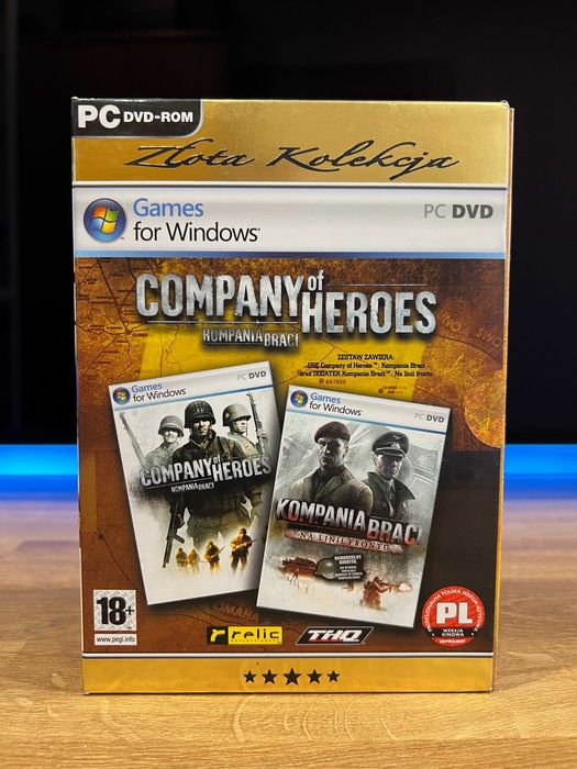 Company of Heroes (PC PL 2007) mini BIG BOX wydanie Złota Kolekcja