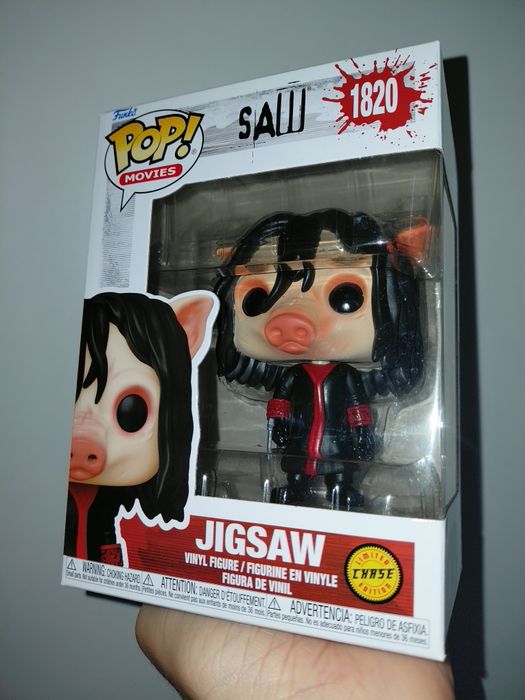 Pop Movies SAW Jigsaw Chase, Billy the Puppet L.E. e Jigsaw