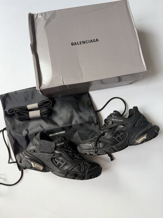 ‼️ЗНИЖКА‼️ Кросівки balenciaga track 2 | кроссовки баленсиага трак 2 чорні унисекс на лето топ